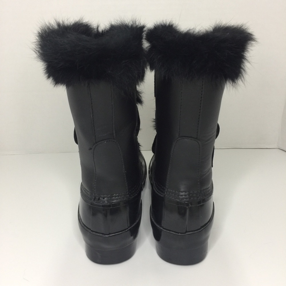 Hunter Cathie Genuine Dyed Rabbit Fur Trim Boot - Picture 5 of 8